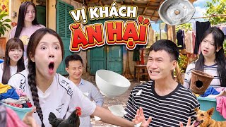 Download lagu THE FREELOADING GUEST | Two Brothers Part 1162 | Funny Video Gãy Media mp3