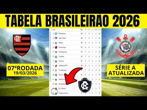 Vídeo: Tabela Série A 2026: perguntas e respostas do Brasileirão