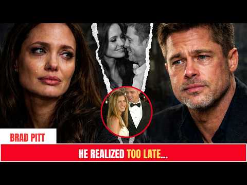 Brad Pitt’s Hand-Written Letter to Jennifer: "I Realized Too Late..."