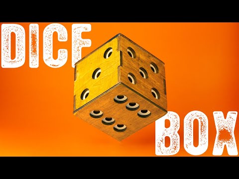 Dice Secret box - 29 steps and two compartments.