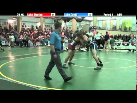 70 KG Luke Blanton vs  Luke Goettl