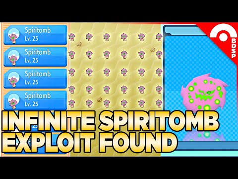 Infinite Spiritomb Exploit in Pokemon Brilliant Diamond & Shining Pearl