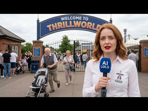 What REALLY Happens at a British Theme Park 🎡😬