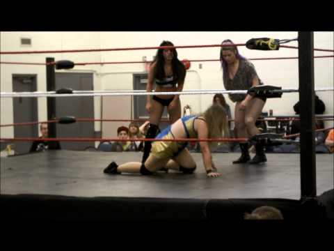 Bambi Hall vs Violet with special ref Kat Von Heez