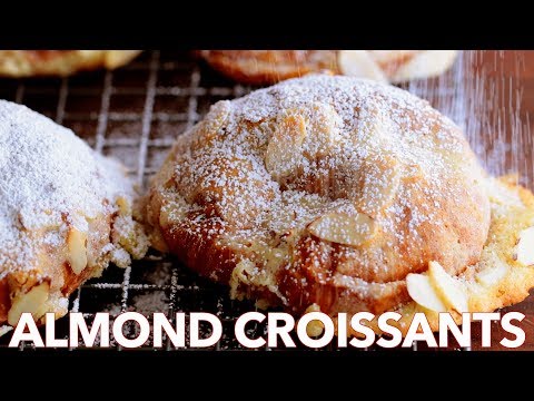How To Make Tasty Almond Croissants (French Bakery Style)