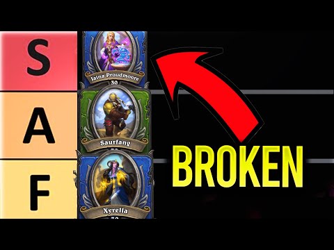 I HIT TOP 15! Updated PVP Tier List for Best Mercs! | Hearthstone Mercenaries