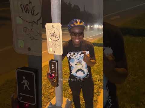 Those annoying pedestrians that turn the lights red #shorts #legendaryjay #driving #funny