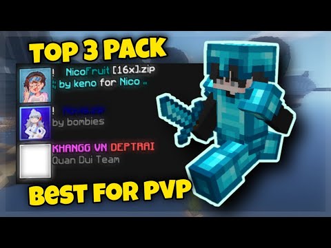 Top 3 Best Pack For Bedwar (1.8 , 1.12.2) | Ken_Pixel