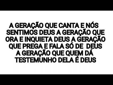 Cyda Brandão/Voz letra/Geração do Arrebatamento 