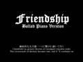 [Piano & Vocal Rendition] Friendship - Aiba solo ...