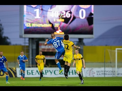 Vrhunci 2. krog UEL, 1. tekma: Šahtjor Soligorsk - Domžale 1:1