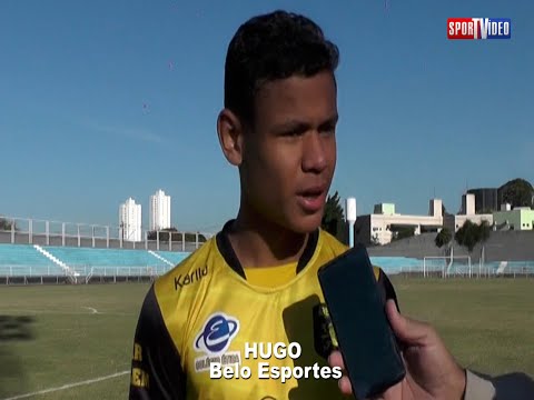 HUGO - BELO ESPORTES DEPOIS DO AMISTOSO DIANTE DO LONDRINA E.C.