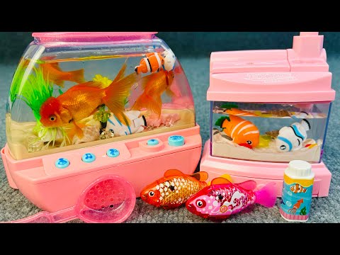 Satisfactory unboxing, aquarium machine fish magnetic suction fish fishing set ASMR | Toy evaluation