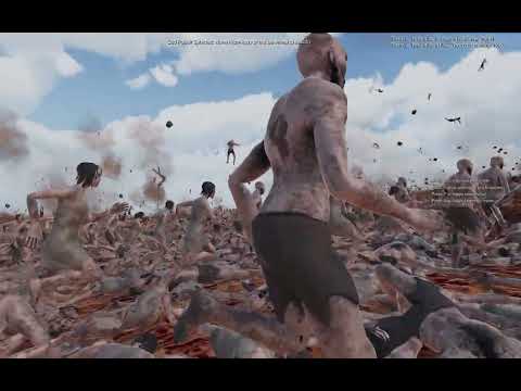 10000 Catapult Vs 200000 Zombies - UEBS2 - Ultimate Epic Battle Simulator 2