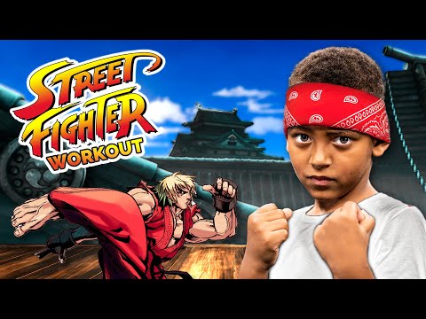Street Fighter Workout (Fitness für Kinder zum Mitmachen)