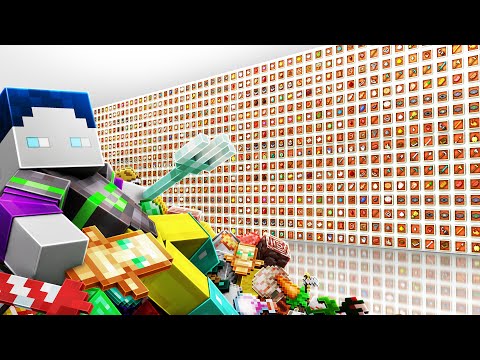 ICH HABE ALLE 1171 MINECRAFT ITEMS GESAMMELT (XXXXL PROJEKT FINALE)