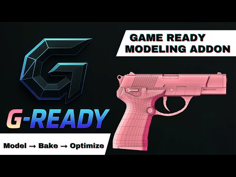 G-Ready: The Ultimate Blender Addon for Game Ready Modeling!