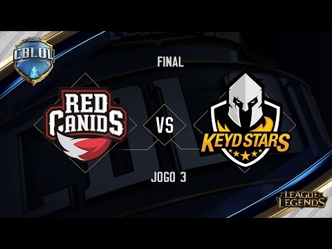 Red Canids x Keyd Stars (Jogo 3 - Final) - Primeira Etapa CBLoL 2017