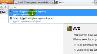 myhosting.com onCloud(tm) Mailbox PST Export Tutorial