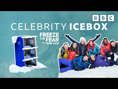 HILARIOUS Celebrity Ice Box Challenge 🥶 Freeze the Fear with Wim Hof - BBC