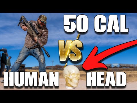 50 Cal VS. Human Head (at 300 meters)