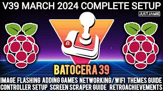 Ultimate Batocera 39 Emulator Setup Guide For Raspberry Pi 3/4/5 #batocera #emulator #frontend