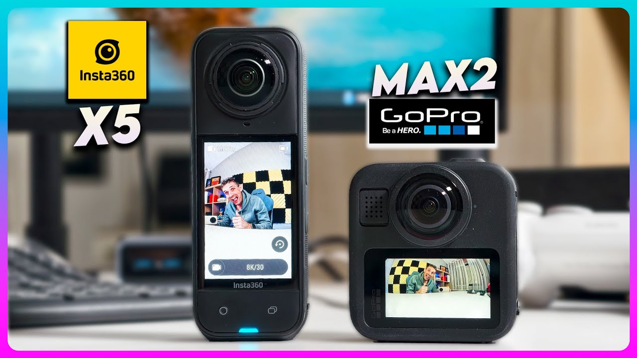 insta360 X5 vs GoPro Max 2 - La MEJORES cámaras 360º 8K a PRUEBA