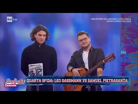 Quarta sfida: Gassmann vs Pietrasanta - La presentazione - Sanremo Giovani a ItaliaSì! 23/11/2019