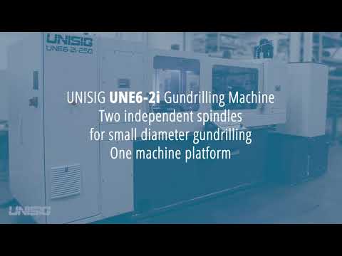 UNISIG UNE6-2i Medical Gundrilling Machine | Independent Gundrill Spindles