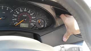 Ford Focus instrument cluster removal