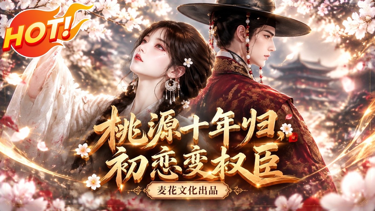 ⚡【新番速递】《桃源十年归，初恋变权臣》消失十天外界十年，当年救下的病弱兄妹竟成权臣首富，我却忘了不该忘的秘密！ #爱看动漫 #最新漫剧 #玄幻 #逆袭 #漫剧合集