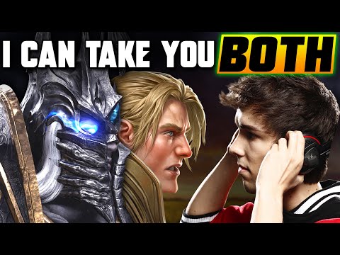 My Ally LEFT GAME IMMEDIATELY And Now I'm 1v2! - WC3 - Grubby