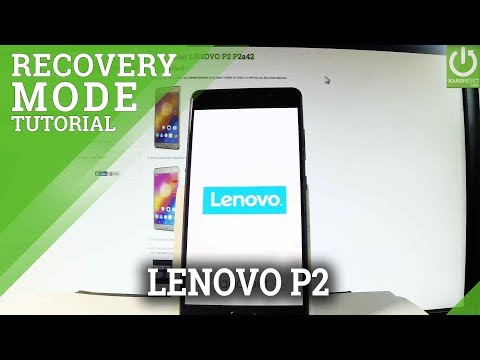How to Enter Recovery Mode LENOVO P2 P2a42 - Quit Recovery