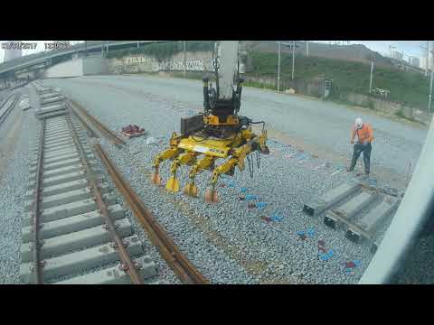 Pose TBA au palonnier traveleur rabaud sur engcon