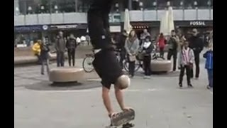 60 Year Old Does Amazing Skateboard Tricks!!
