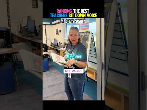 Ranking The Best Teachers Sit Down Voice