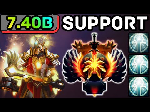🔥 NEW PATCH 7.40b OMNIKNIGHT HARD SUPPORT SHIELD, DAMAGE, CONTROL | DOTA 2 GAMEPLAY 🔥