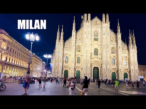Milan After Dark: Epic Walking Tour of the Duomo and City Streets 🌃🚶‍♂️