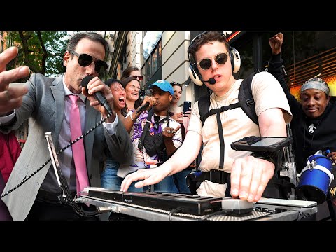 Guy in a SUIT Shocks EVERYONE with INCREDIBLE Freestyle