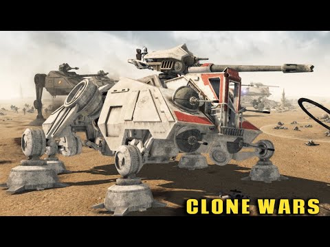 ULTIMATE STAR WARS MOD: Clone Troopers vs CIS Battle Droids! - Men of War: Assault Squad 2