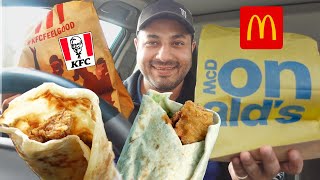 McDonald's vs. KFC? Which is Better? | PSL 2022 Deals Food Review | Mhka Vlog