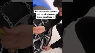 Come si montano le catene da neve⛓️❄️