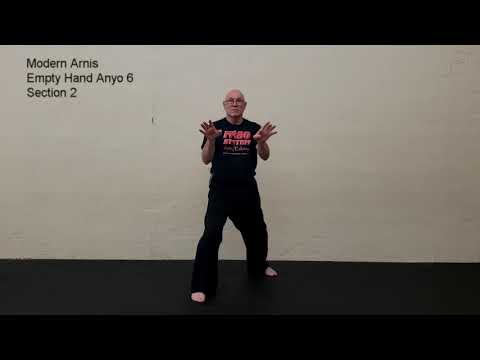Modern Arnis Empty Hand Anyo (Kata/form) #6