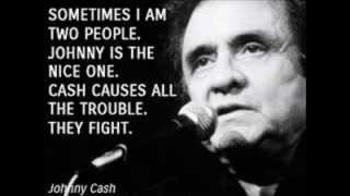 Johnny Cash - The Junkie and the Juicehead...Minus Me (With Lyrics)