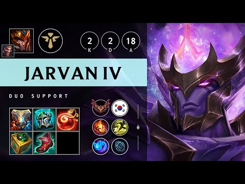 Jarvan IV Support vs Senna - KR Grandmaster Patch 25.15