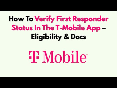 T Mobile 1st Responder Verification 25