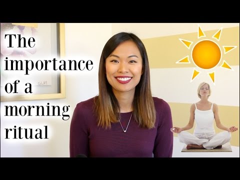 The importance of a morning ritual