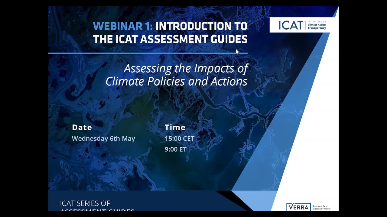 ICAT Webinar  Introduction to the Assessment Guides