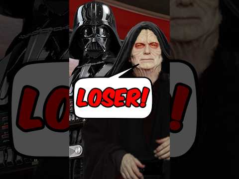 Why Was Palpatine Nice To Anakin But Cruel With Vader?