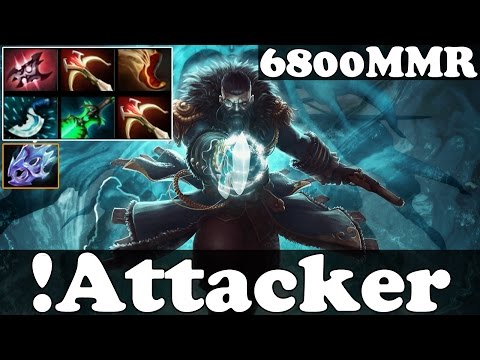 Dota 2 - The Best Kunkka in the world - !Attacker 6800 MMR vol 56 - Ranked Match Gameplay